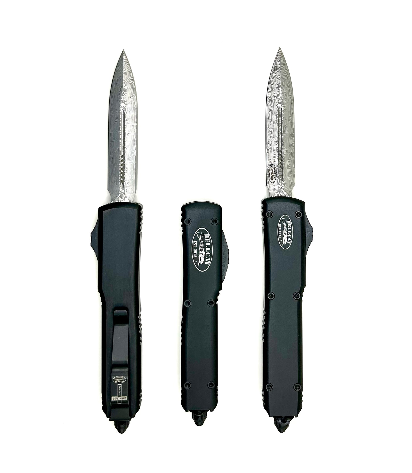 HELLCAT'S Gen 2 Medium Black Damascus