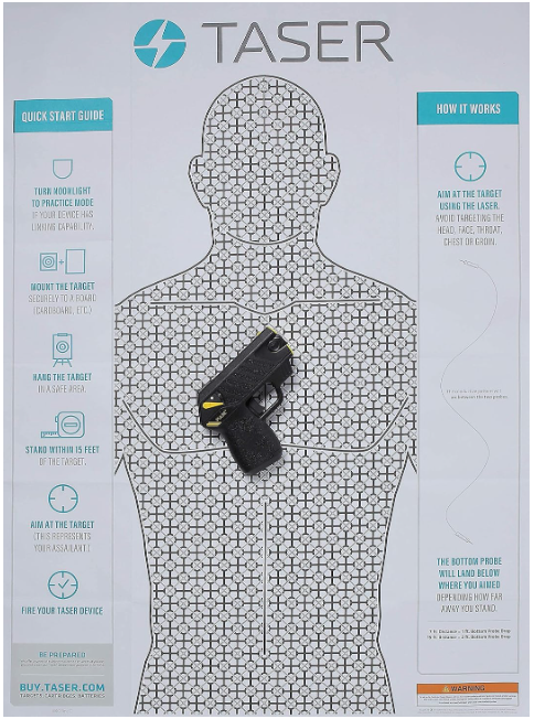 TASER Conductive Practice Target