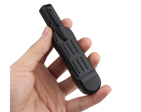 Pocket Clip Hidden Spy Camera with Built in DVR