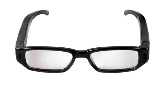 HD Eye Glasses Hidden Spy Camera with Built in DVR