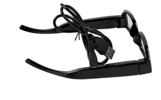 HD Eye Glasses Hidden Spy Camera with Built in DVR