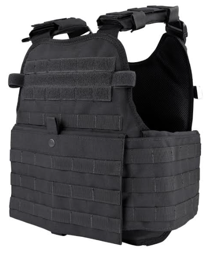 Armor Plate Steel Body Armor Set with Condor MOPC Gen II Carrier