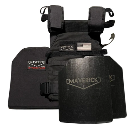 Armor Plate Steel Body Armor Set with Condor Sentry Carrier