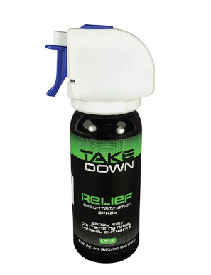 Take Down OC Relief Decontamination Spray