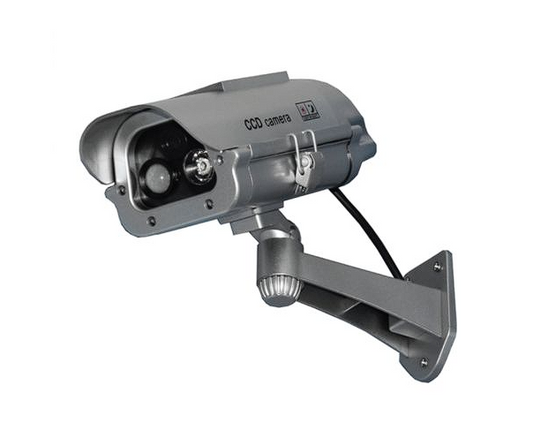 Solar Powered Dummy Camera with Motion Activated Flashing LED