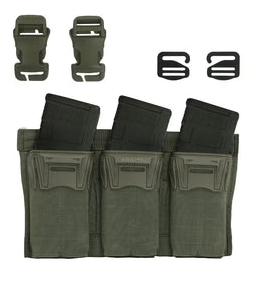 Agilite Pincer Placard Triple Mag Pouch