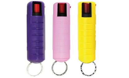 1/2 oz. Assorted Colors 180K SHU Pepper Spray (3-Pack)