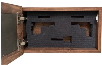 Wood Gun Cabinet Birds In A Tree Wall Decoration - Hidden Gun Safe To Securely Store Your Gun In Plain Sight