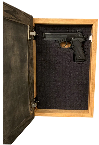 Stand Up for the 2nd Amendment Hidden Gun Storage Firearm Concealment Wall Decor