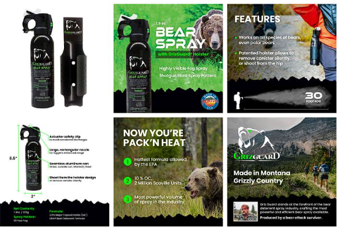 GrizGuard Bear Spray