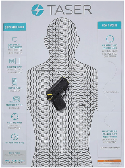 TASER Conductive Practice Target